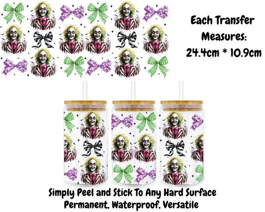 BeetleJuice - 16oz UV DTF Transfer