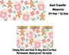 Gingerbread and Mugs (pink) - 16oz UV DTF Transfer