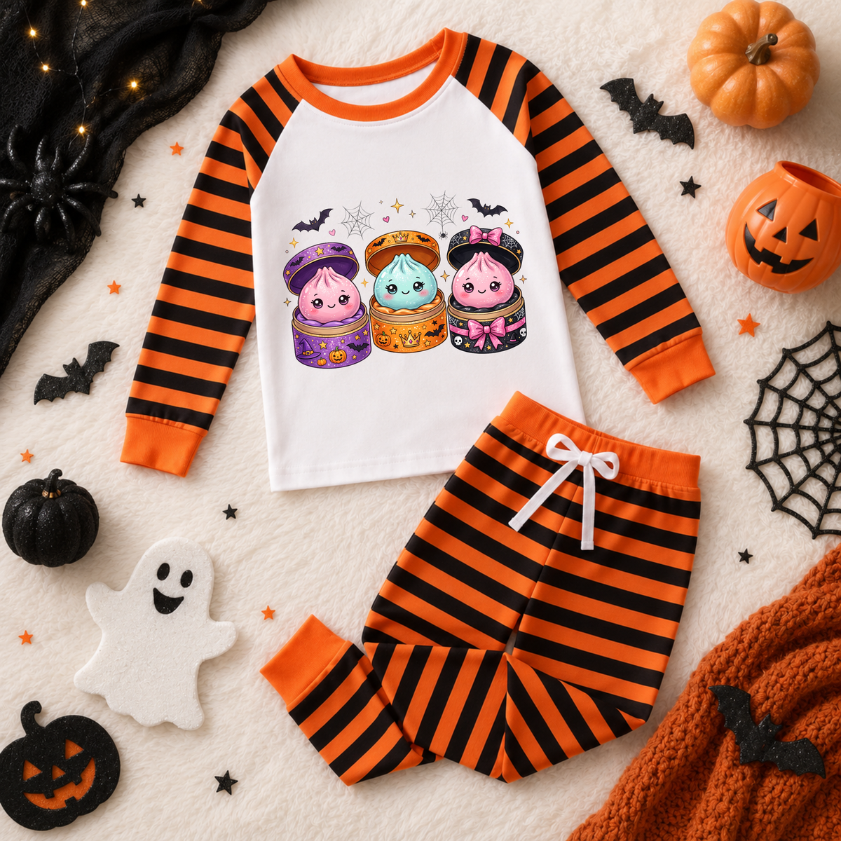 Halloween Squishy Dumplings DTF Transfer