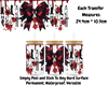 Halloween Knives And Bow - 16oz UV DTF Transfer