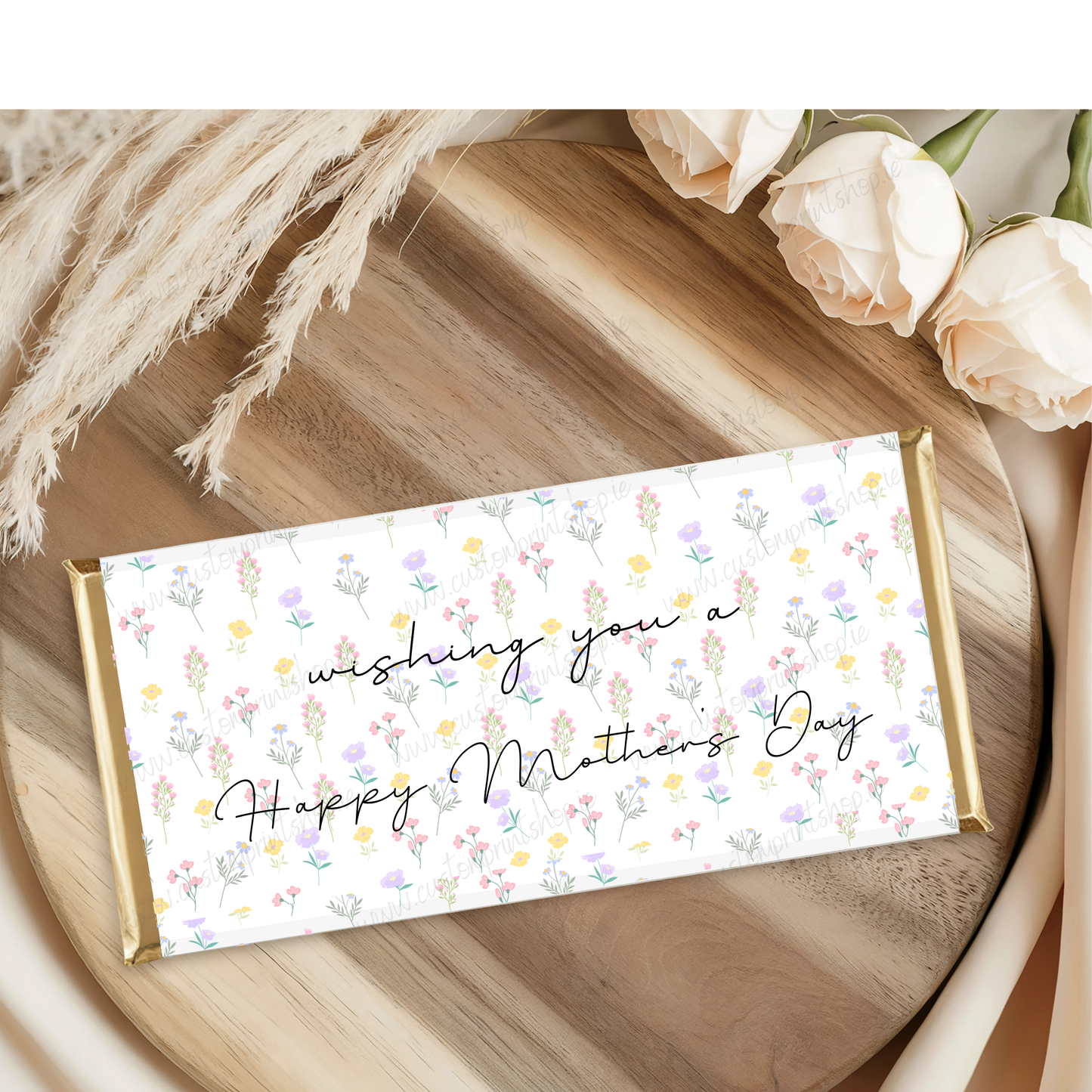 DIGITAL FILE - Mothers Day Chocolate Bar Wrappers x18
