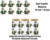 Irish/Green Santa - 16oz UV DTF Transfer