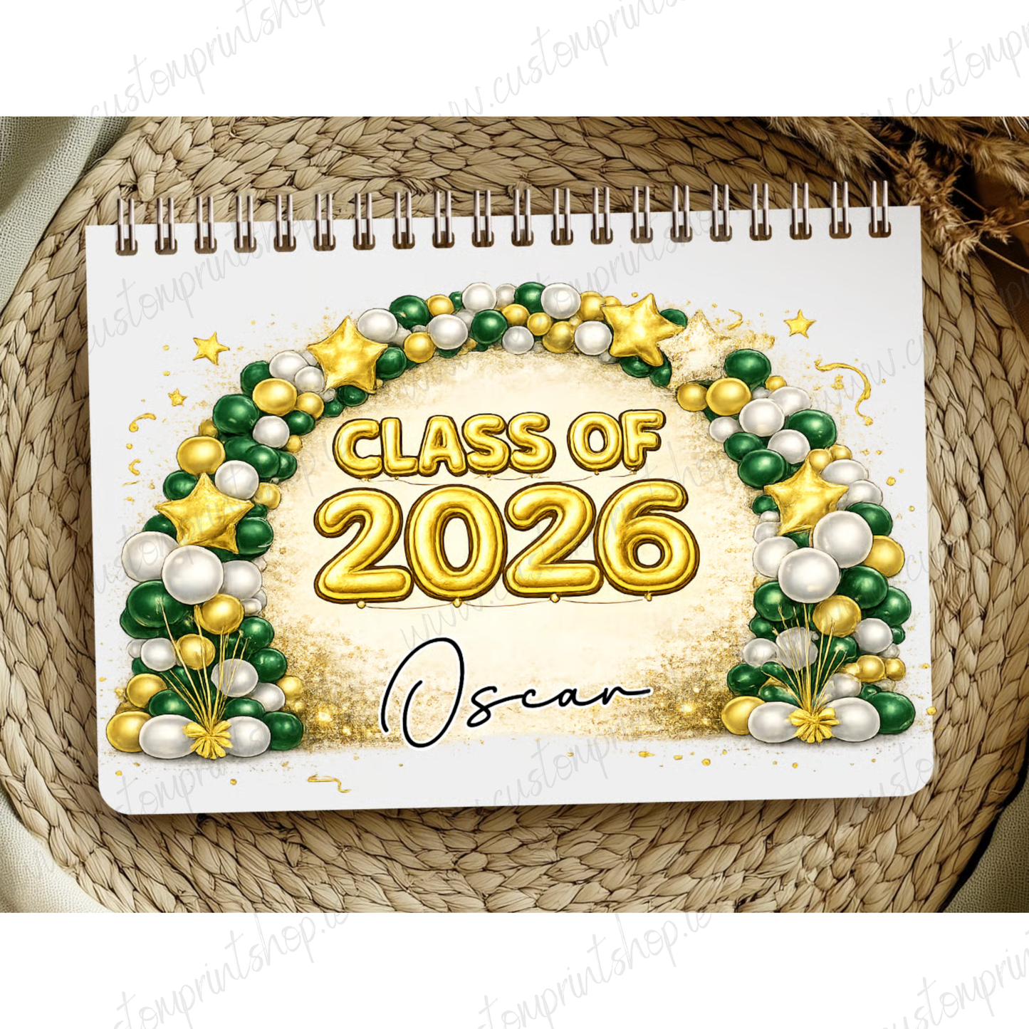 DIGITAL FILE - Class of 2026 - Leavers 2026 Notebook Covers