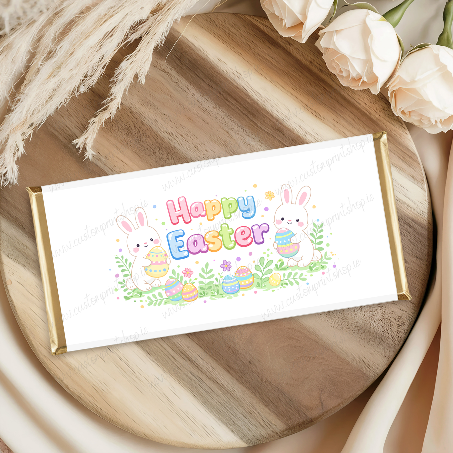 DIGITAL FILE - Easter Chocolate Bar Wrappers x13