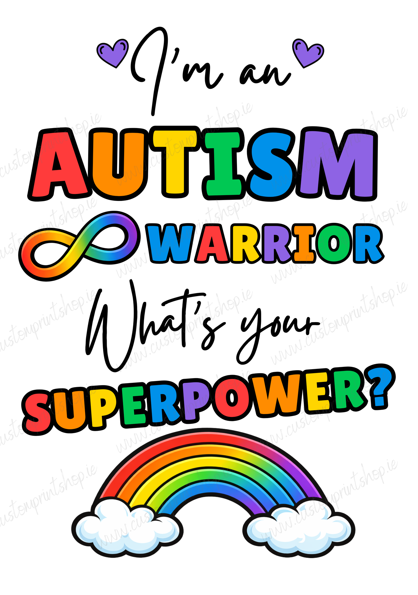 DIGITAL FILE - Autism Superpower Prints