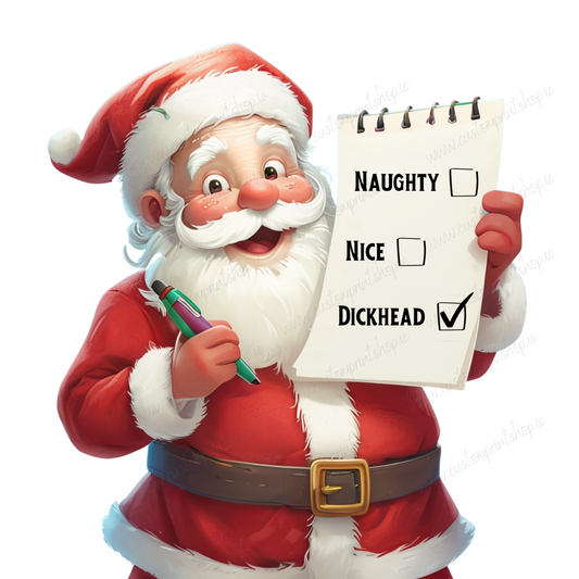DIGITAL FILE - Naughty Santa