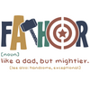 Fathor Fathers Day UV DTF