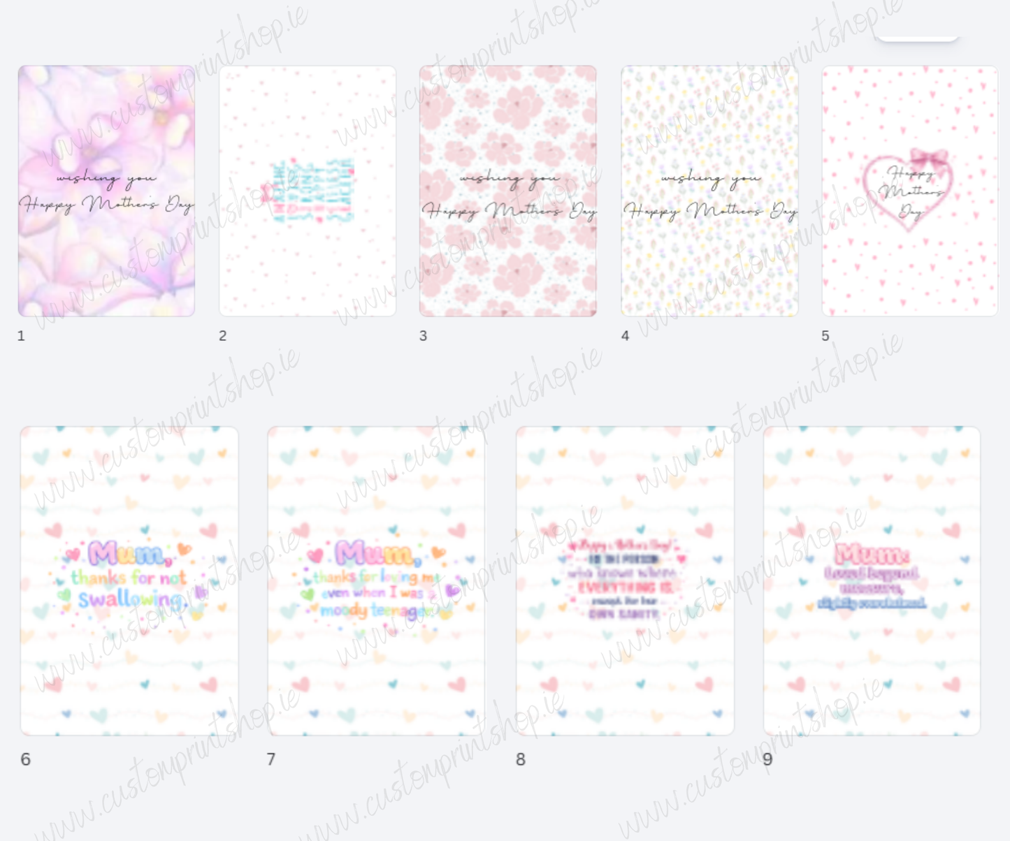 DIGITAL FILE - Mothers Day Chocolate Bar Wrappers x18