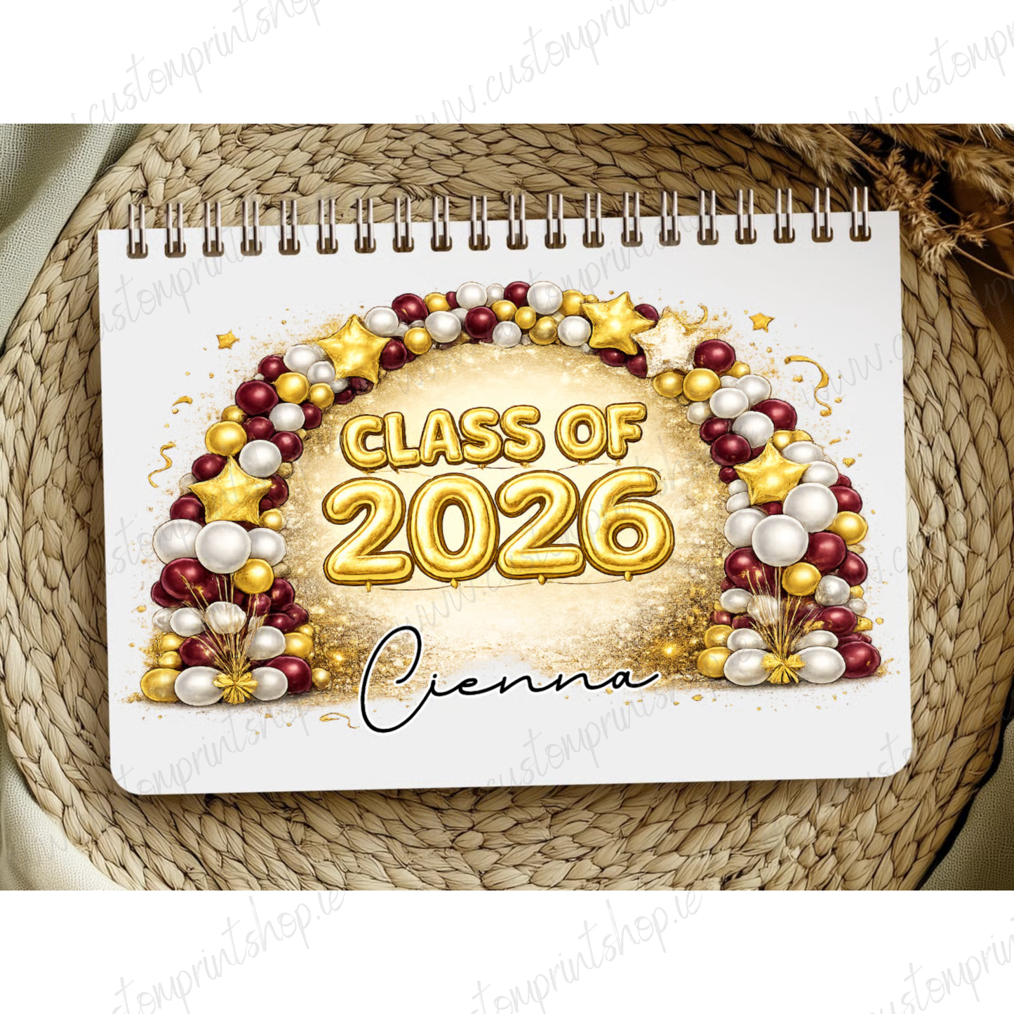 DIGITAL FILE - Class of 2026 - Leavers 2026 Notebook Covers