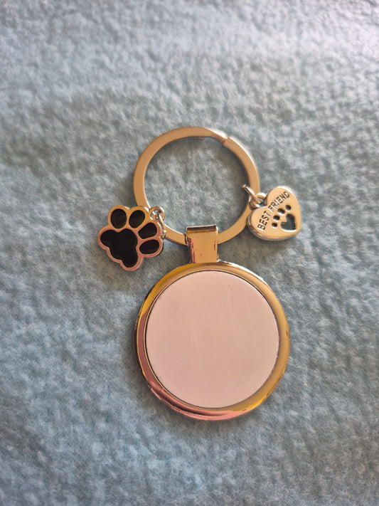 Sublimation Dog Keyring