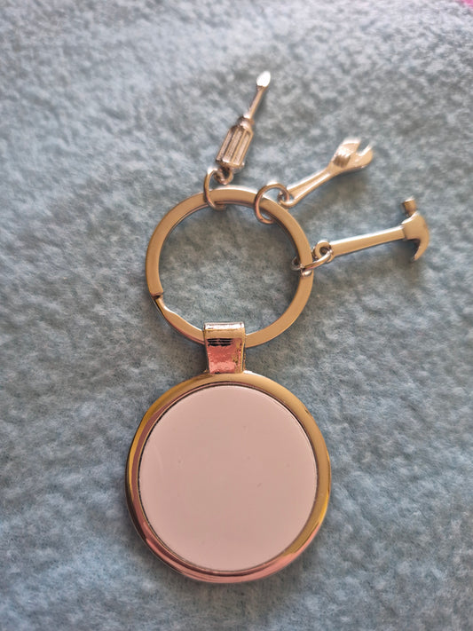 Tool Sublimation Keychain