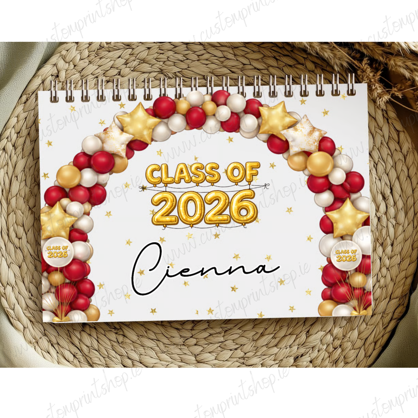 DIGITAL FILE - Class of 2026 - Leavers 2026 Notebook Covers