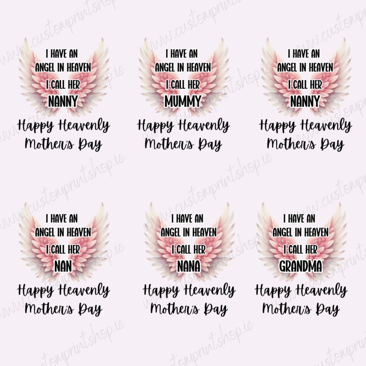 DIGITAL FILE - Bundle of 50 Mothers Day PNG's