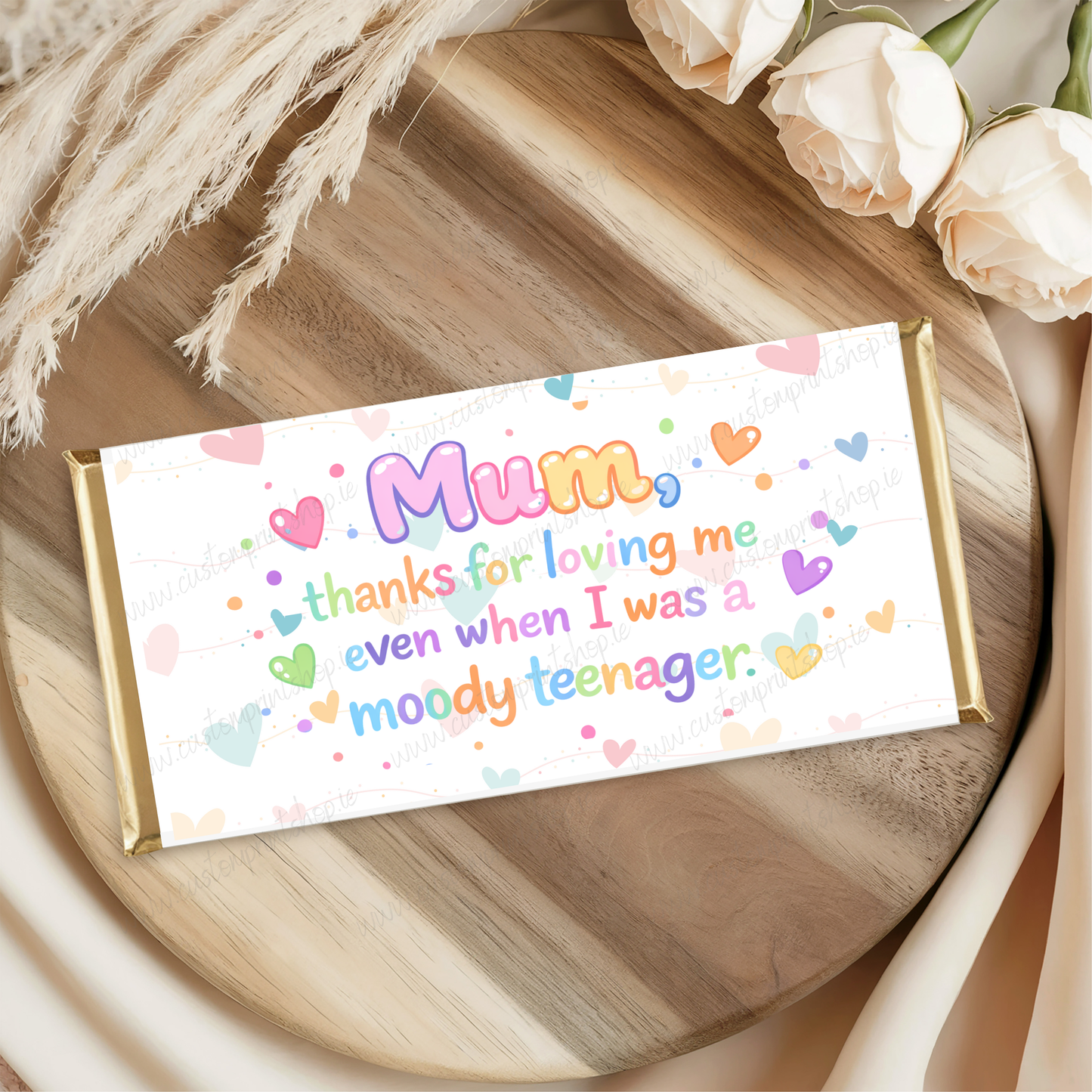 DIGITAL FILE - Mothers Day Chocolate Bar Wrappers x18