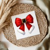 Christmas Bow Style 4 UVDTF Transfer