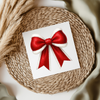 Christmas Bow Style 3 UVDTF Transfer