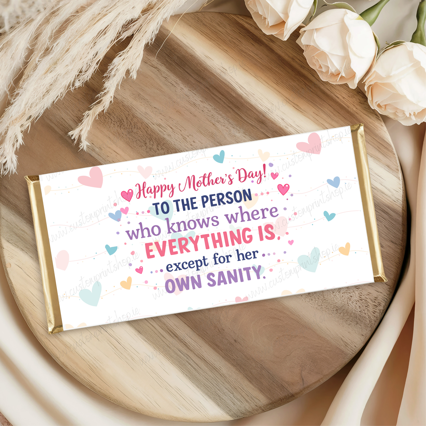 DIGITAL FILE - Mothers Day Chocolate Bar Wrappers x18