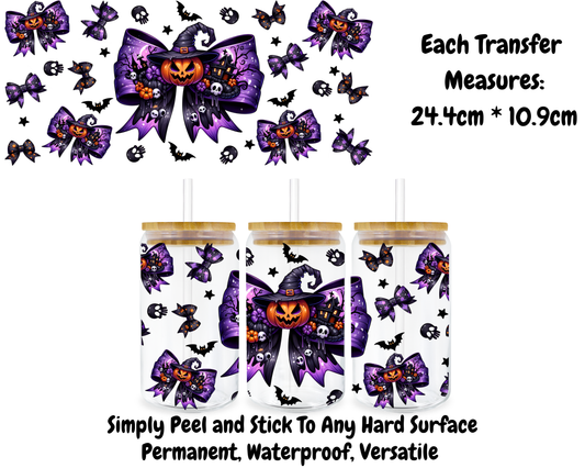 Halloween Bows - 16oz UVDTF Transfer
