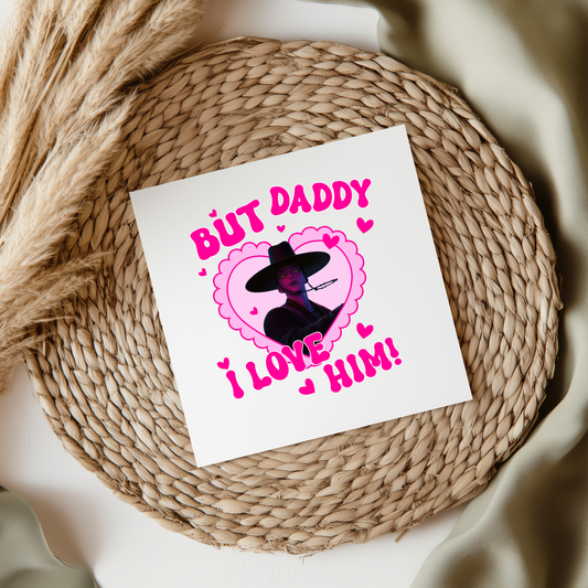 KPop Demon Hunters But Daddy I Love Him UVDTF Transfer