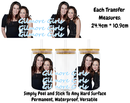 Gilmore Girls - 16oz UV DTF Transfer