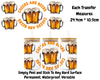Cheers And Beers - 16oz UV DTF Transfer