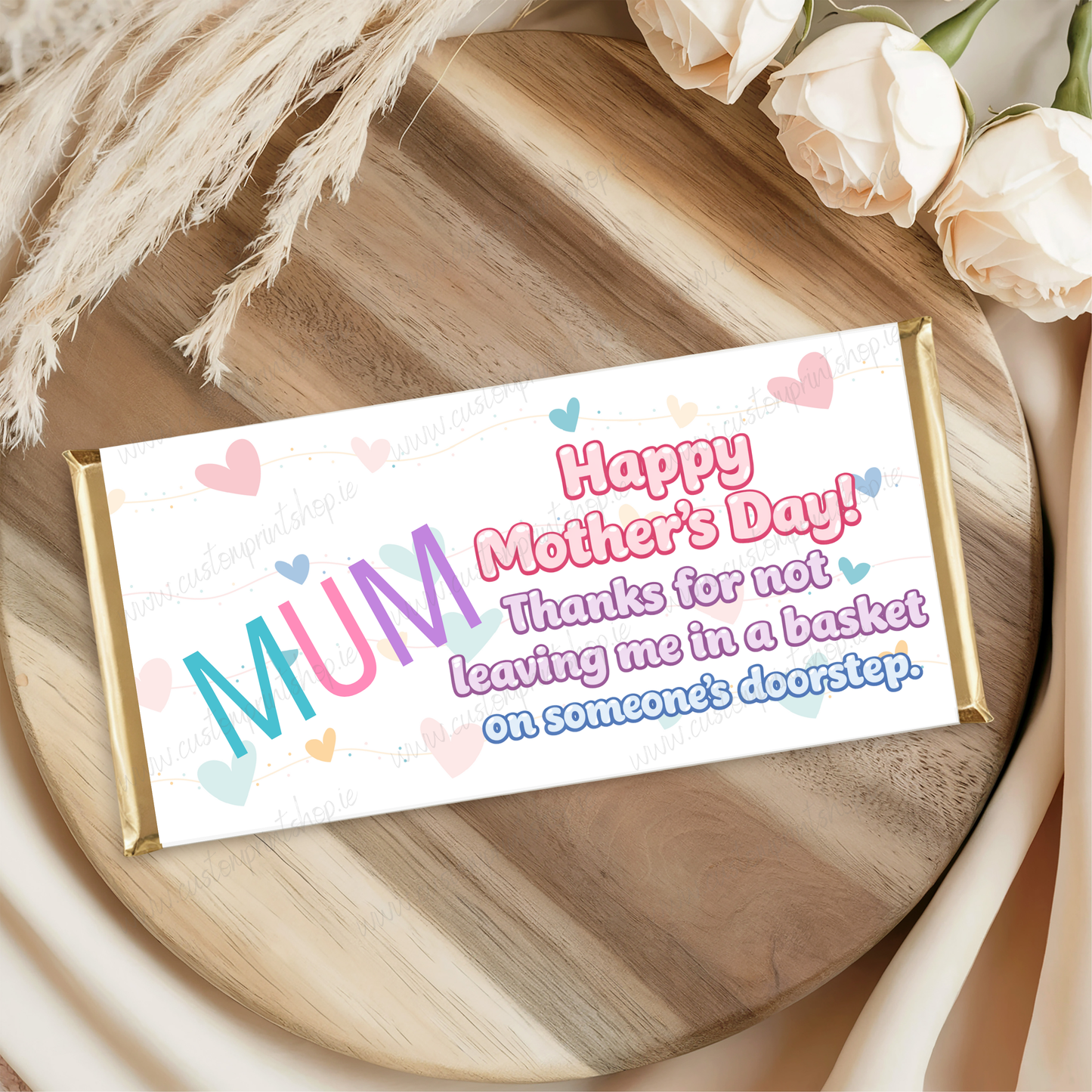DIGITAL FILE - Mothers Day Chocolate Bar Wrappers x18