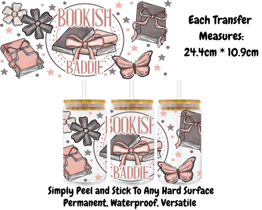 Bookish Badie - 16oz UV DTF Transfer