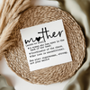 Mother Definition UV DTF Decal