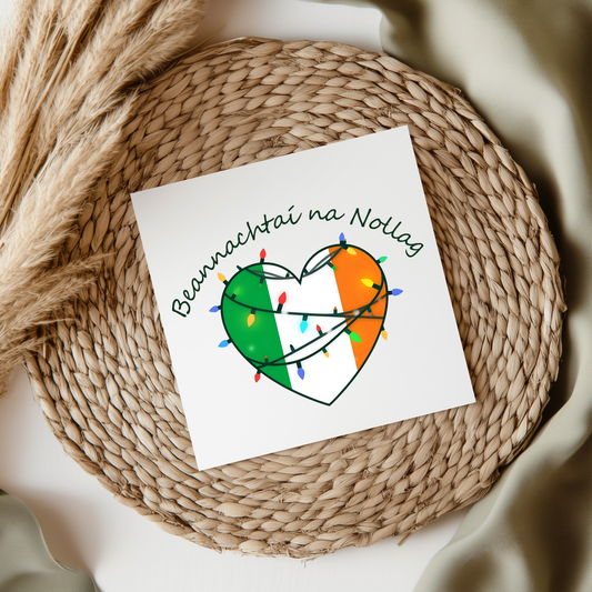 Beannachtaí Na Nollag UVDTF Transfer