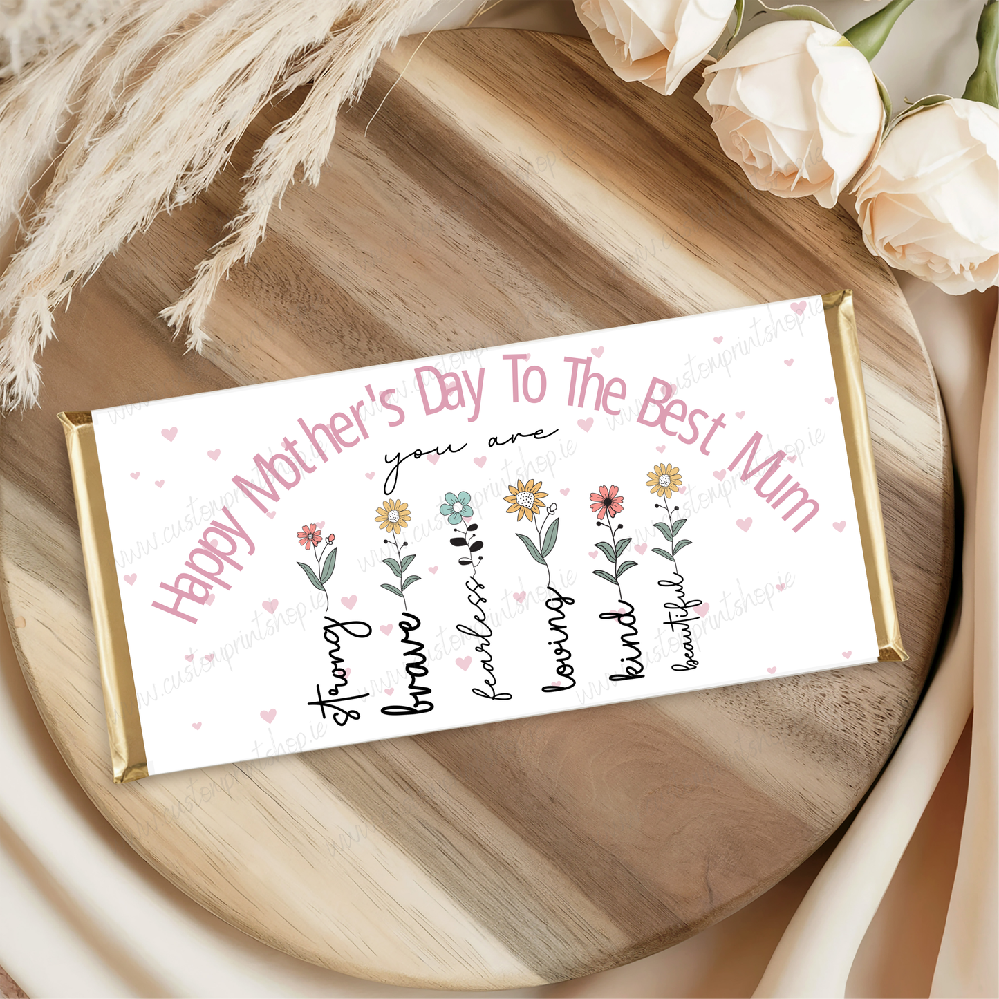 DIGITAL FILE - Mothers Day Chocolate Bar Wrappers x18