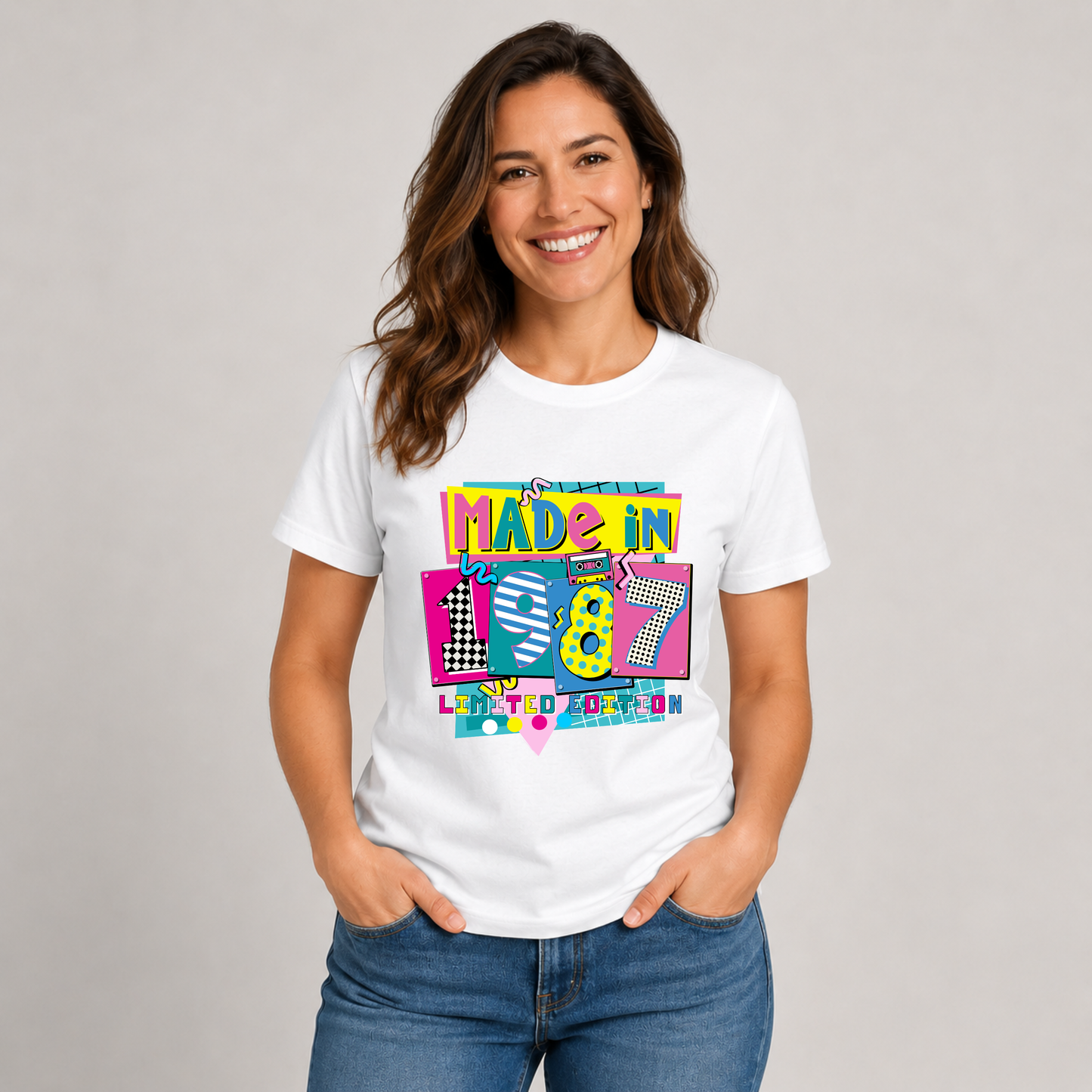 Made In 1980/1981/1982/1983/1984/1985/1986/1987 DTF Transfer
