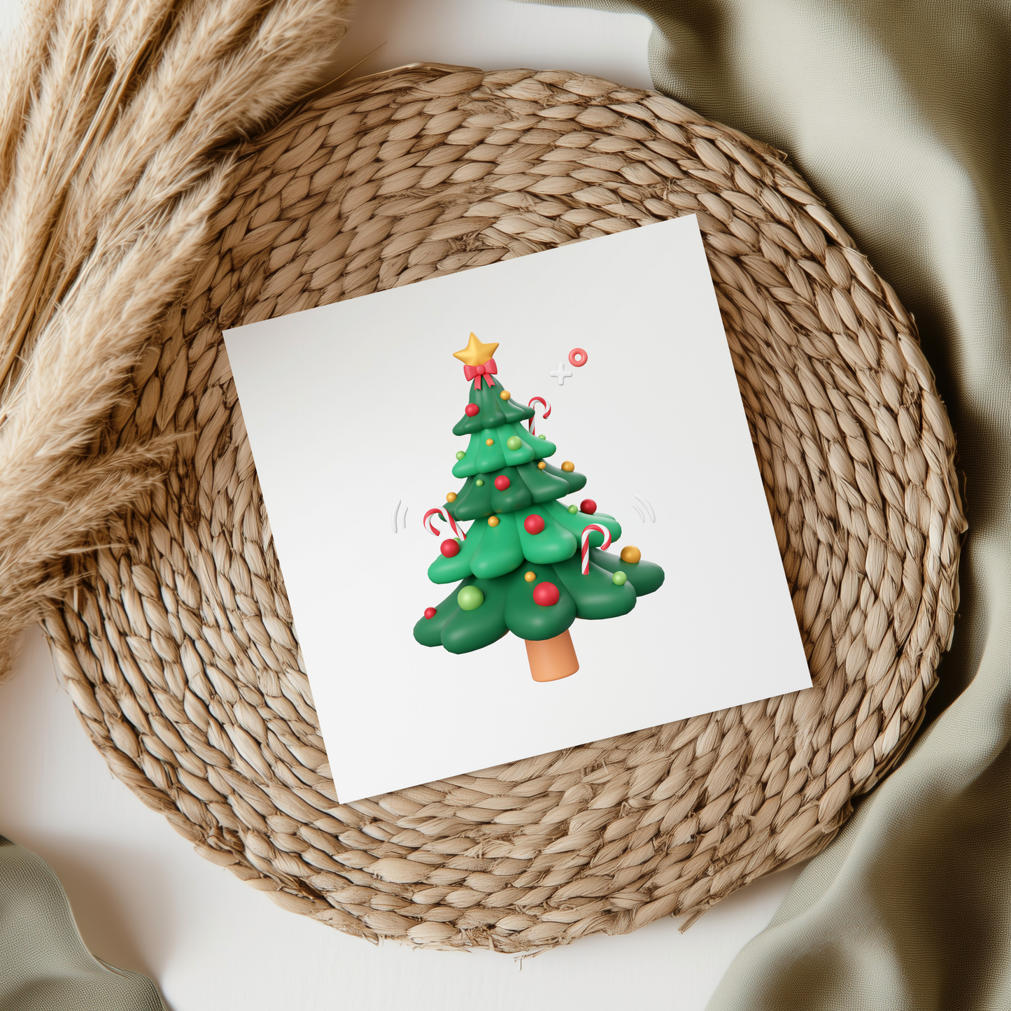 Christmas Tree UVDTF Transfer