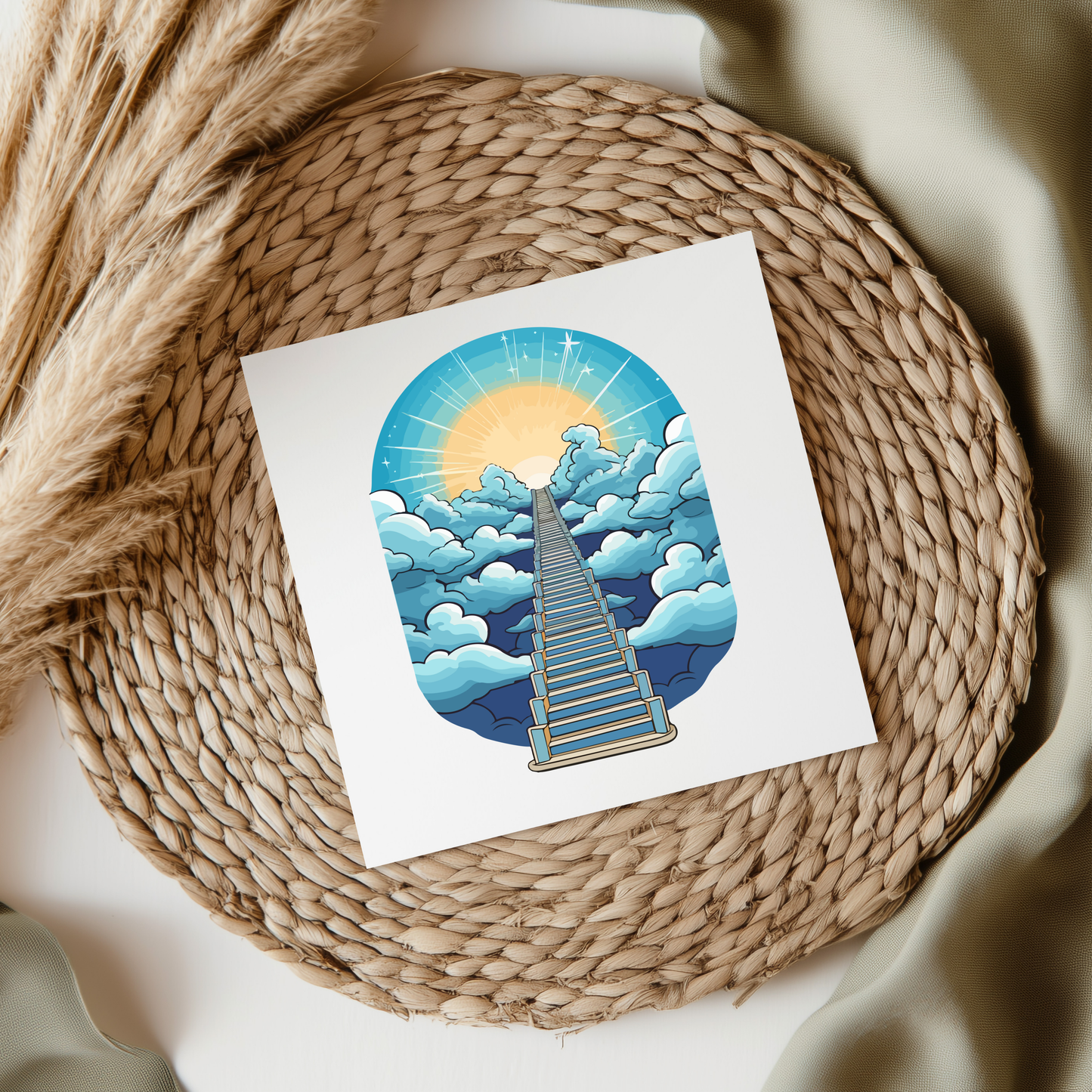 Heaven Stairway UVDTF Transfer