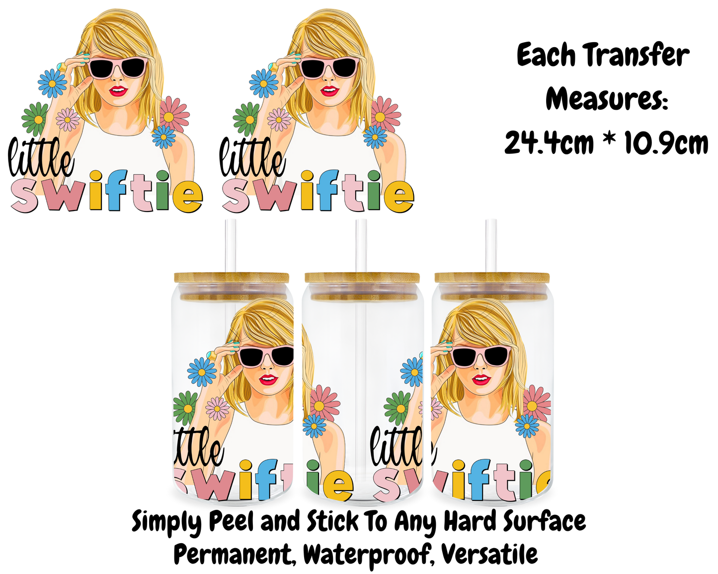 Little Swiftie - 16oz UV DTF Transfer