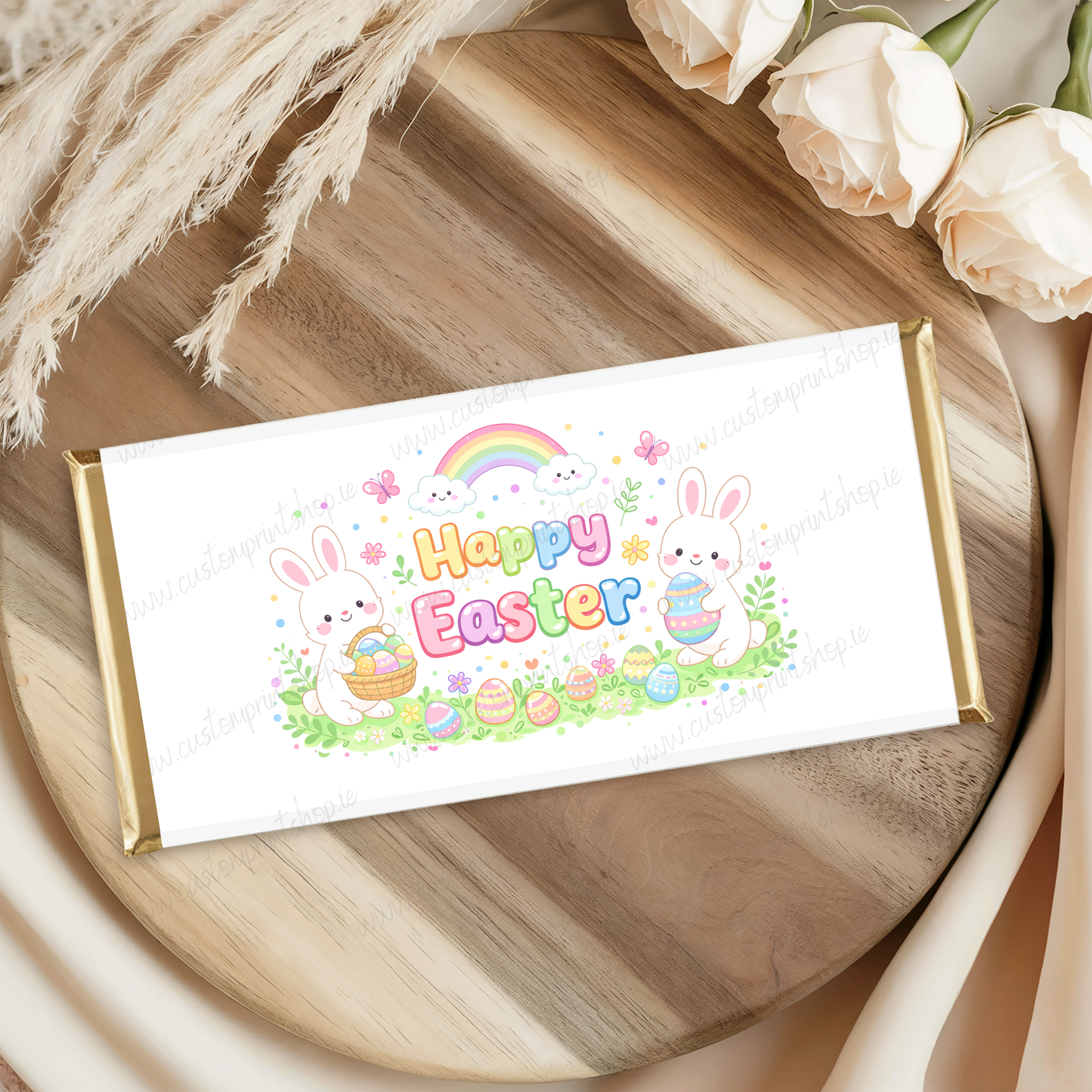 DIGITAL FILE - Easter Chocolate Bar Wrappers x13