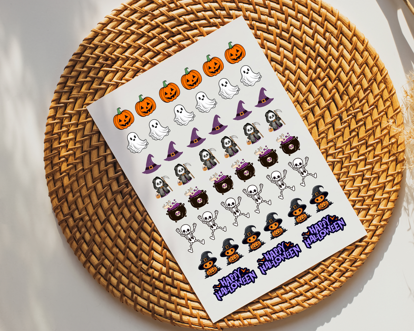 Halloween Minis UVDTF Sheet