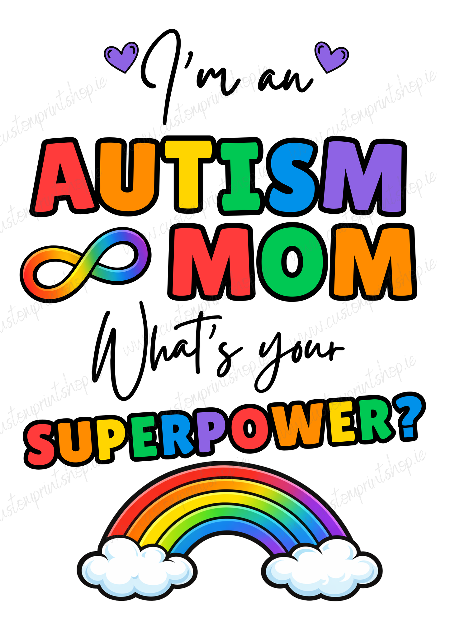 DIGITAL FILE - Autism Superpower Prints