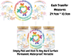 Respect Love Autism Awareness - 16oz UV DTF Transfer