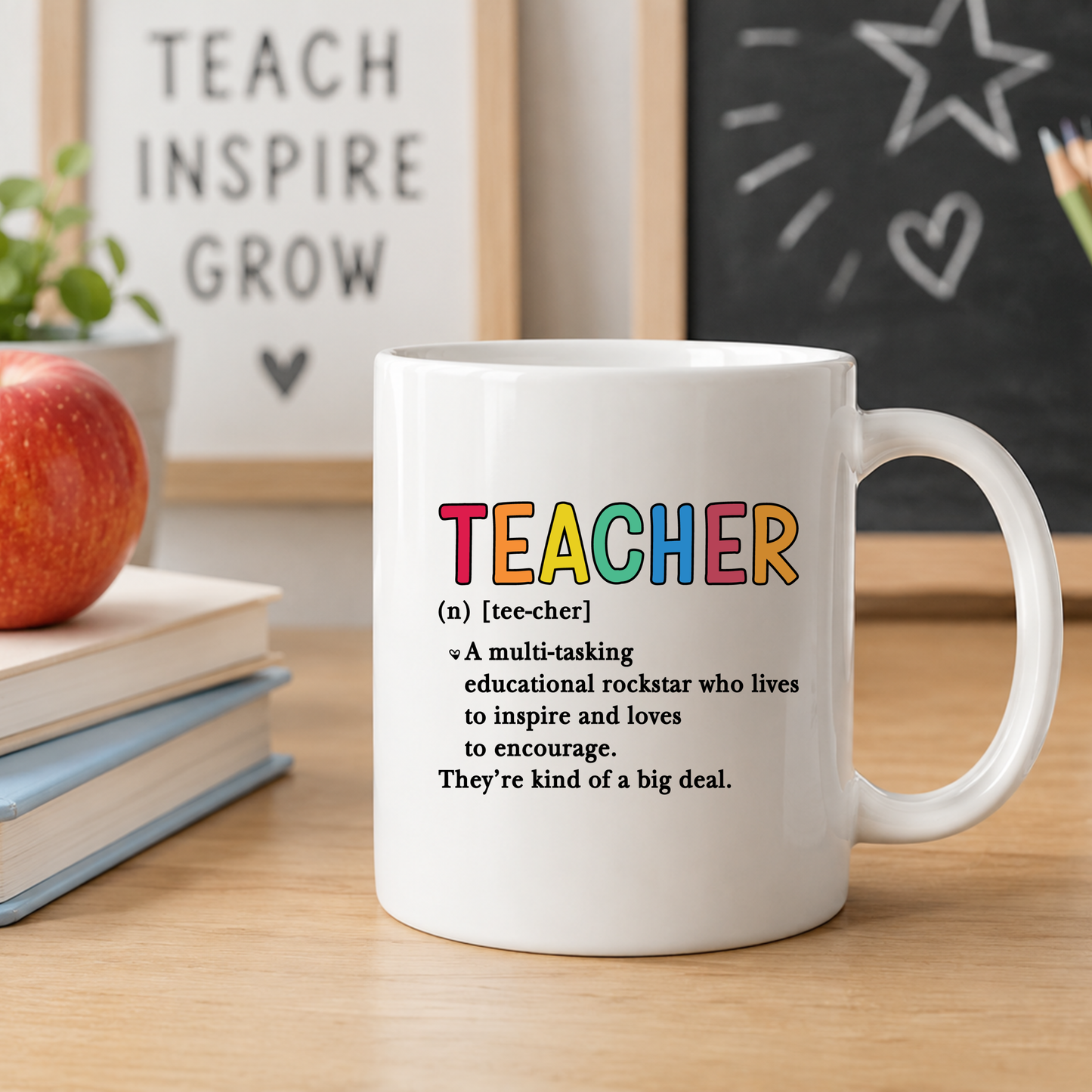 Teacher Definition UVDTF Transfer