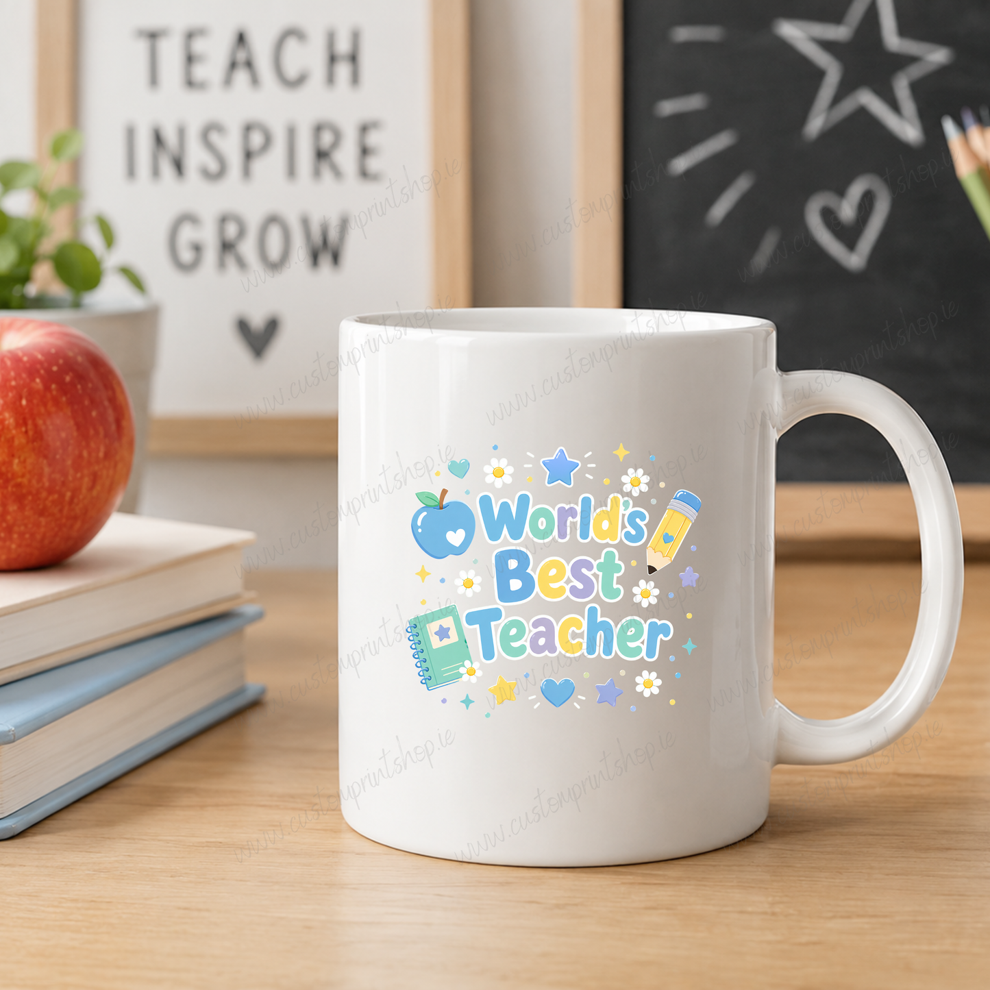 DIGITAL FILE - World's Best Teacher (BLUE)
