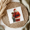 DIGITAL FILE - Santa & Light Hair Boy