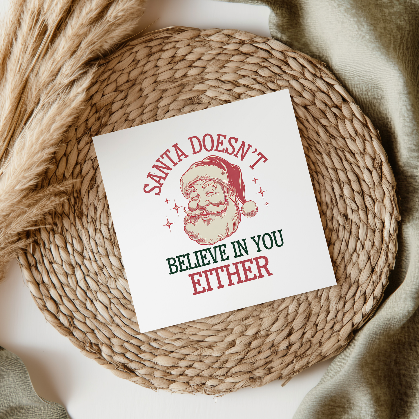 Santa Doesn't Believe In You Either UVDTF Transfer