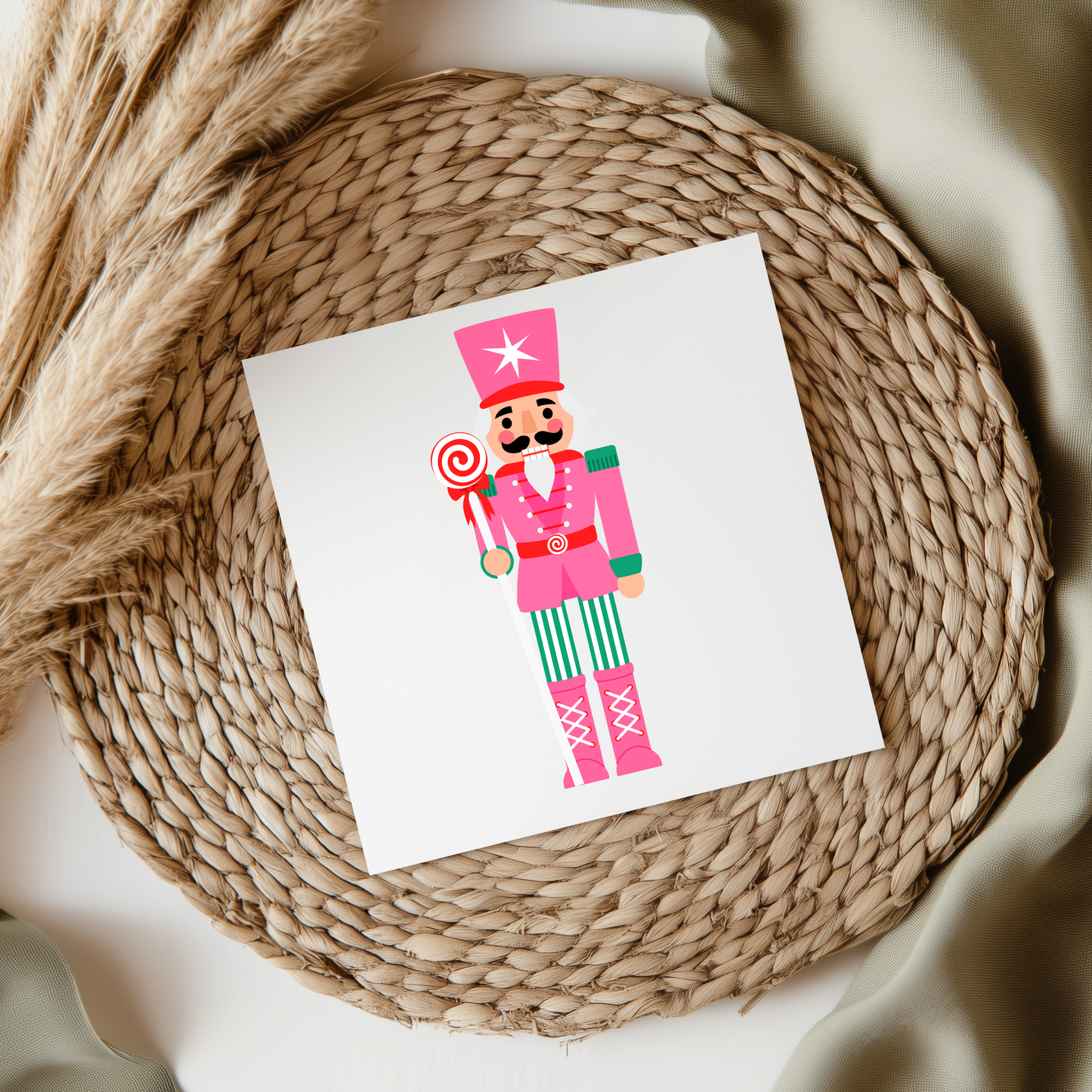 Pink Nutcracker UVDTF Transfer