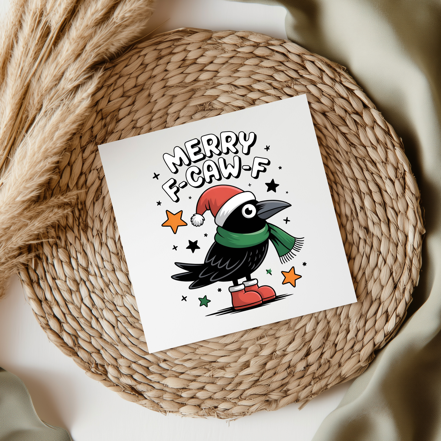 Merry F-CAW-F UVDTF Transfer