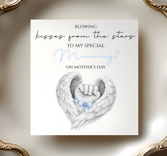 DIGITAL FILE - Mothers Day Kisses From The Stars Cards