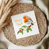 Merry & Bright Robin UVDTF Transfer