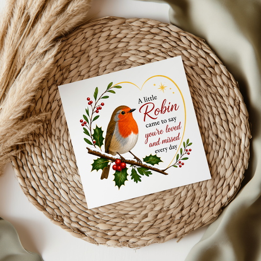 A Little Robin Came To Say - Memorial UVDTF Transfer
