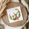 Deer Wreath UVDTF Transfer