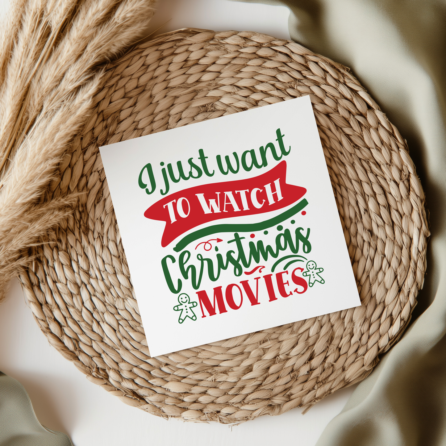 I Just Want To Watch Christmas Movies UVDTF Transfer