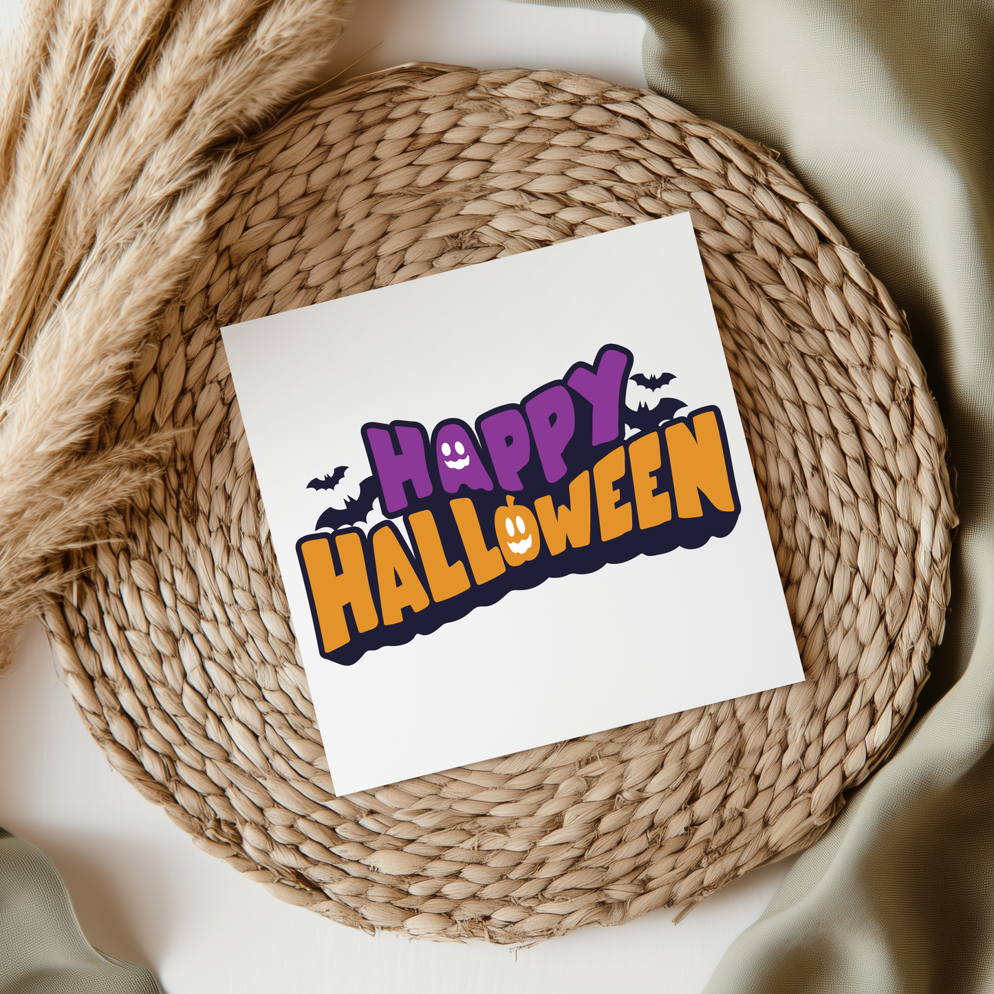 Happy Halloween UVDTF Transfer